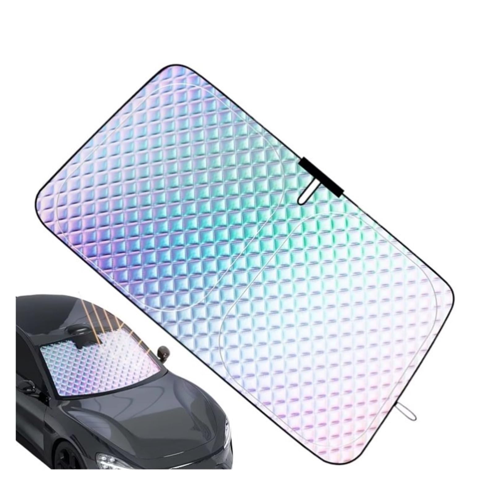 Parasol Para Parabrisas De Coche, Protector Ventana Frontal Plegable, Bloqueador Calor, Visera, Rayos UV Parasol Para Coche