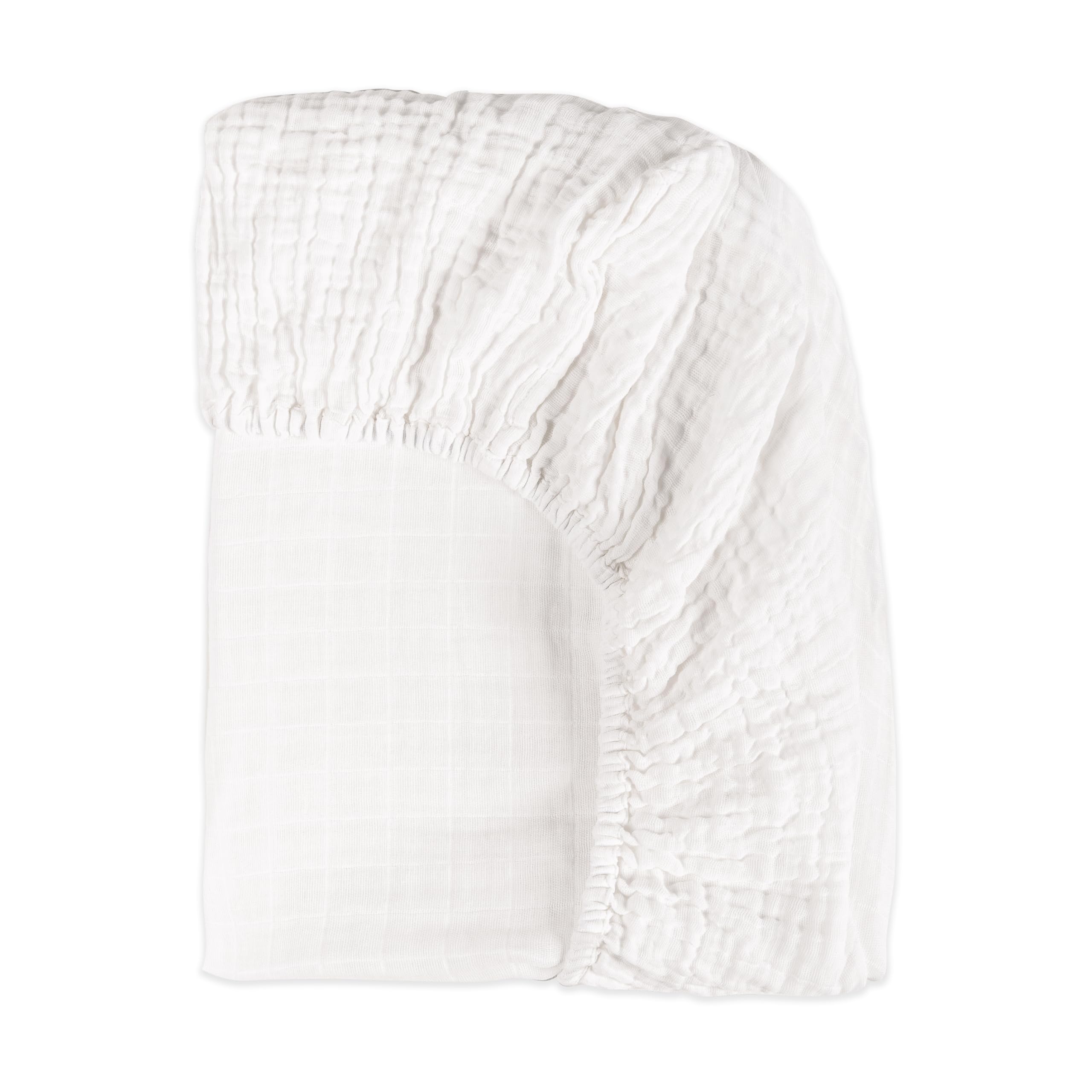 Babyletto Sábanas de Muselina para moisés de bebé para niñas y niños, Funda de Cuna de algodón orgánico Transpirable Certificado Gots, sábanas rectangulares para moisés para bebé, sábanas bajeras de