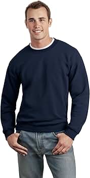 Amazon.com: Gildan Activewear Crewneck Sweatshirt, L, Navy