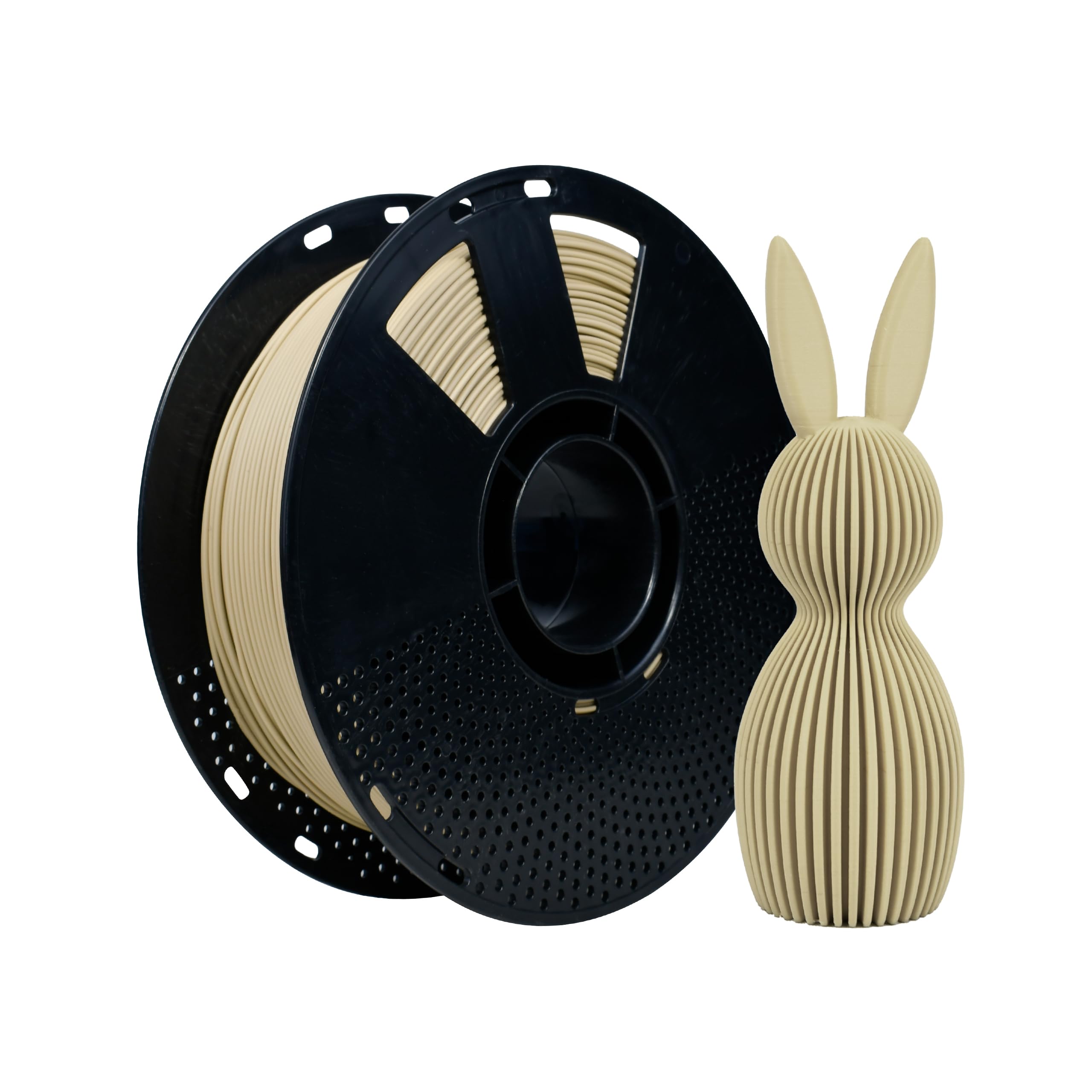 iBOSS Matte PLA+ 3D Printer Filament 1.75mm, Matte Surface &amp; Low Warping Filament 1kg Spool (2.2 lbs), Accuracy +/- 0.02 mm, Fit Most FDM Printers (Matte Light Brown)