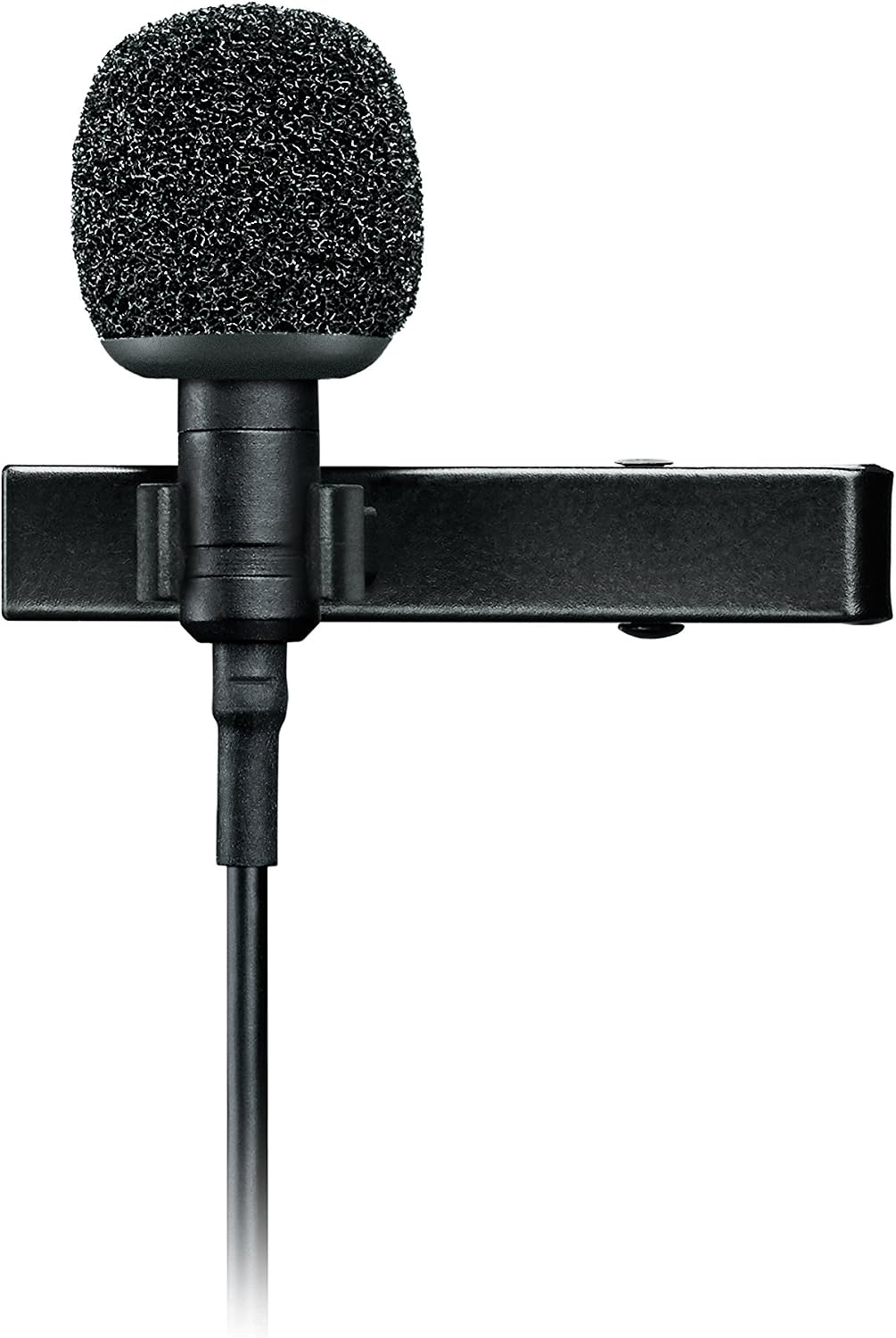 Shure MVL Lavalier Microphone for Smartphone or Tablet - Omnidirectional Condenser Lav Mic with RF Interference Protection, 1/8" (3.5mm) Connector, Windscreen, Tie-Clip, Mount and Carrying Pouch