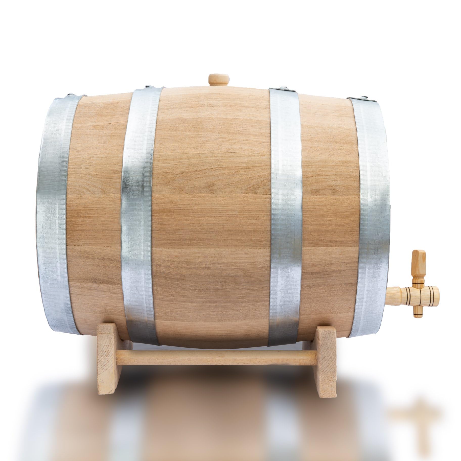 Bok / standaard voor 15 Liter Frans eiken wijnvat / whiskyvat • - Brouwen en Distilleren