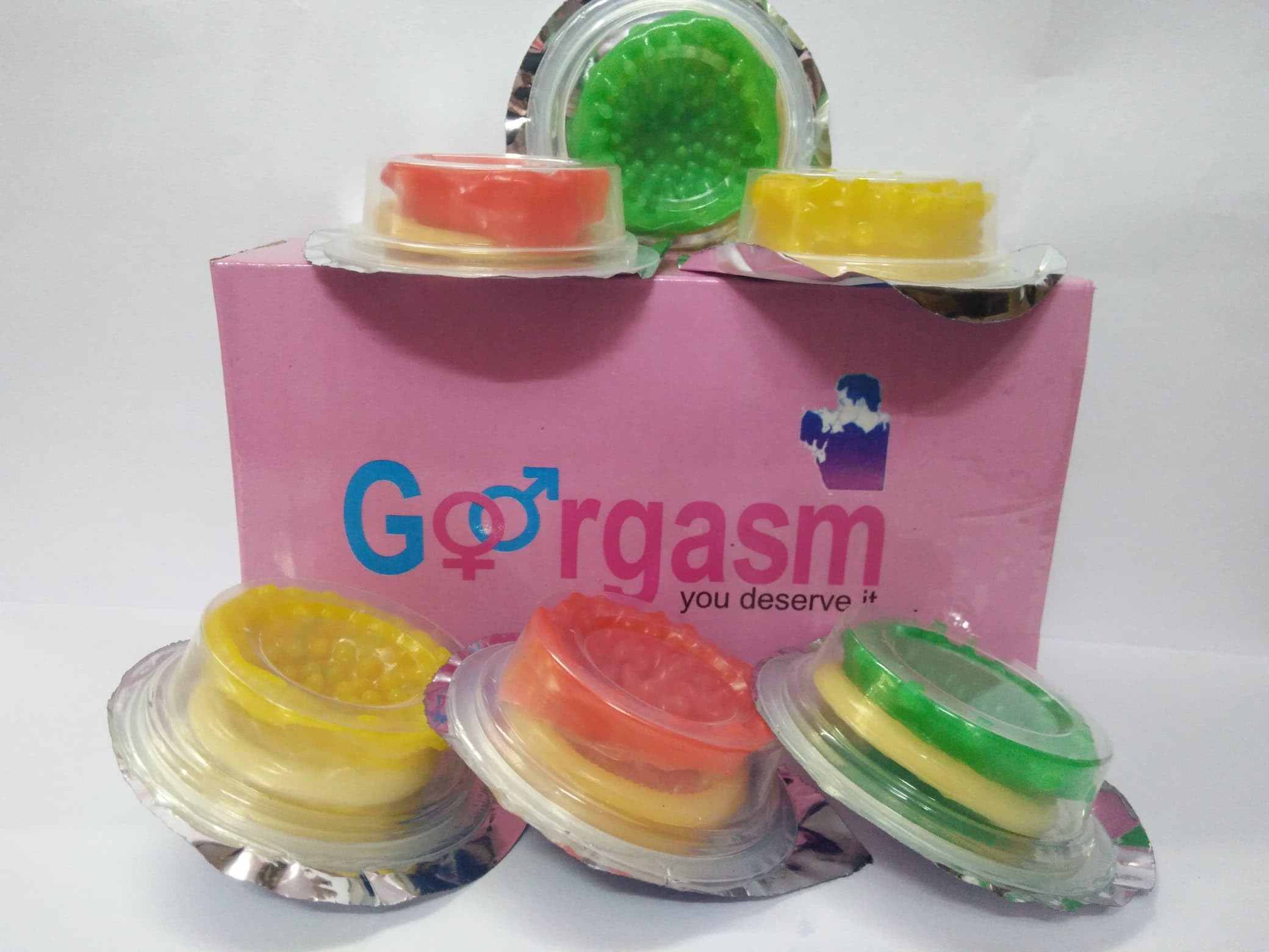Goorgasm Dotted Time Delay Climax Delay Extra time Condoms For Men(Pack of 5)-image-22