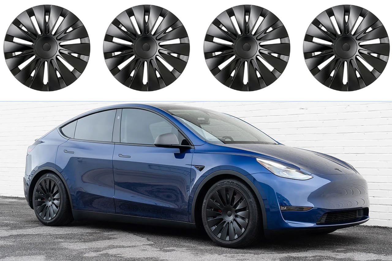 テスラModel Y 純正19インチアルミ+タイヤ225/45R19★5月新車卸 Amazon | 2020-2025 Tesla Model Y 19インチ ジェミニホイール