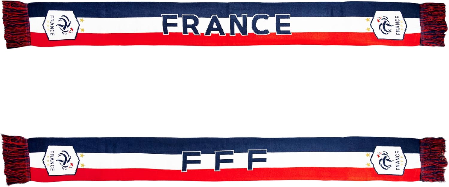 Icon Sports Officially Licensed French Football Federation Scarf - Unisex Adult - Image 2