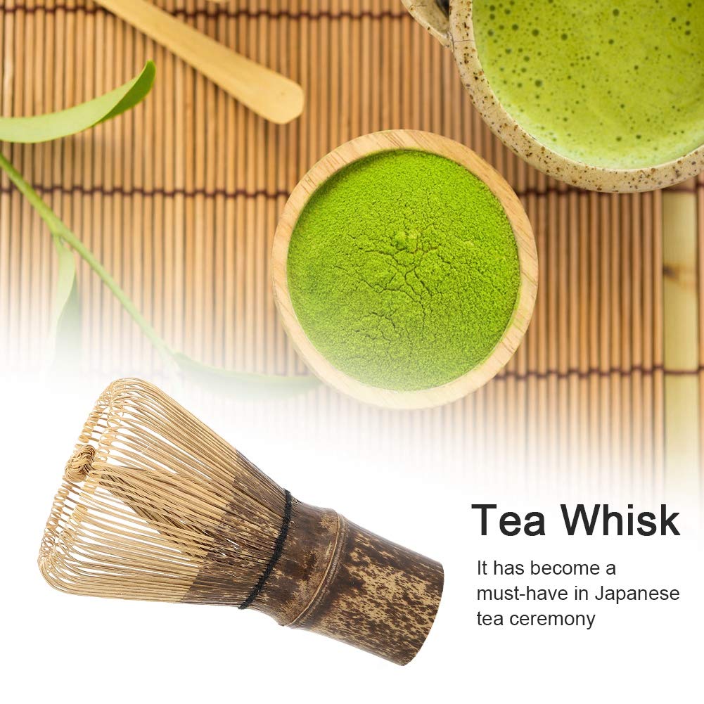 Matcha Whisk, Matcha Green Tea Whisk Matcha Stirrer Japanese Tea Whisk Reusable Powder Whisk Matcha Tea Mixing Tool for Tea Making