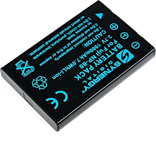 Miniatura 4 de Synergy Digital Batería para cámara, compatible con cámara digital Insignia NS-DV1080P, (iones de litio, 3.7 V, 1050 mAh), capacidad ultra alta,