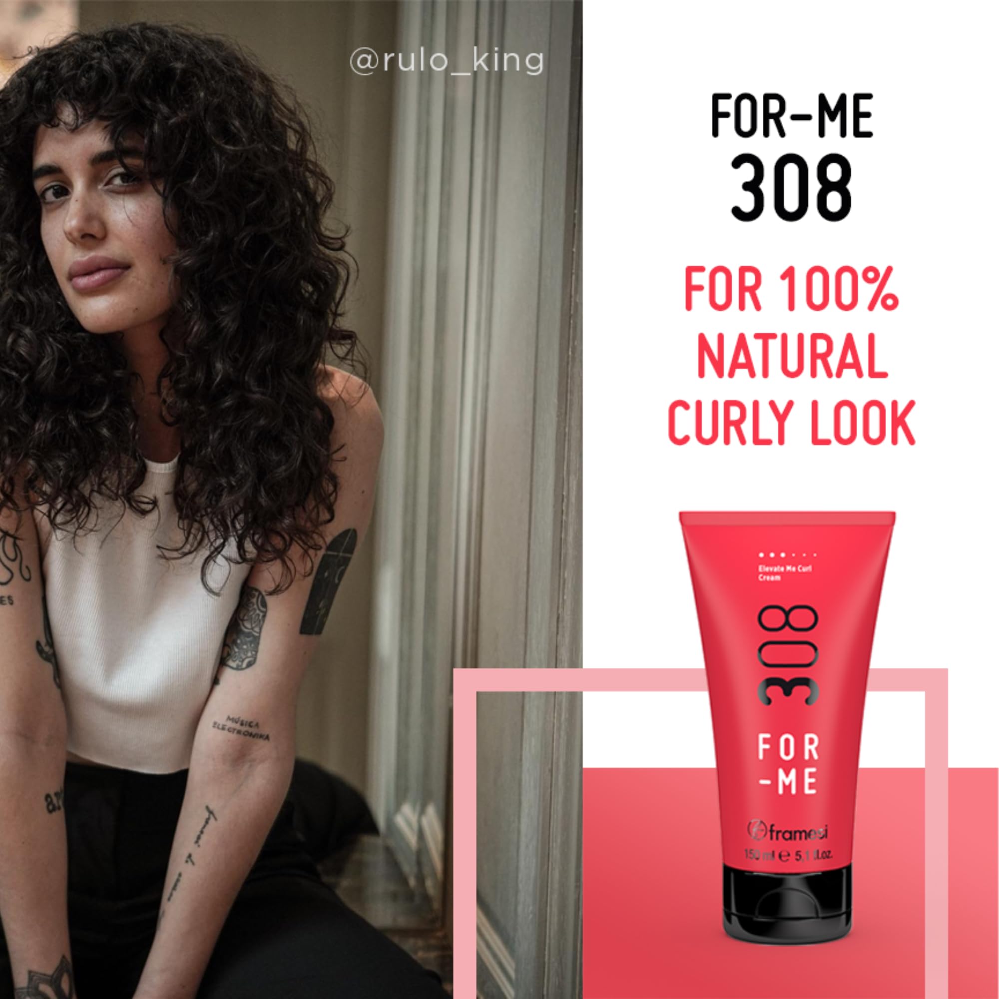 Framesi For-Me Elevate Me Curl Cream 308 - 150 ml