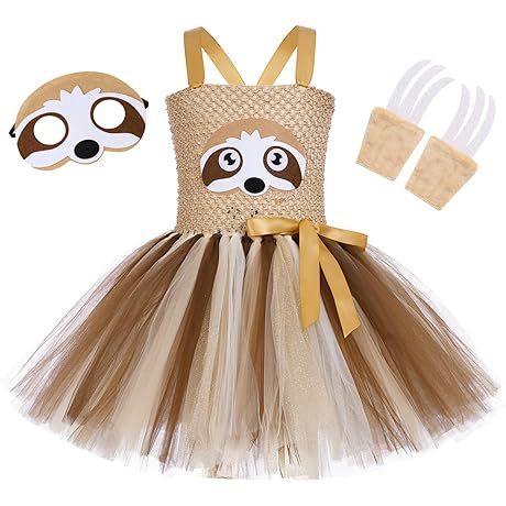 Kids Animal Sloth Costume
