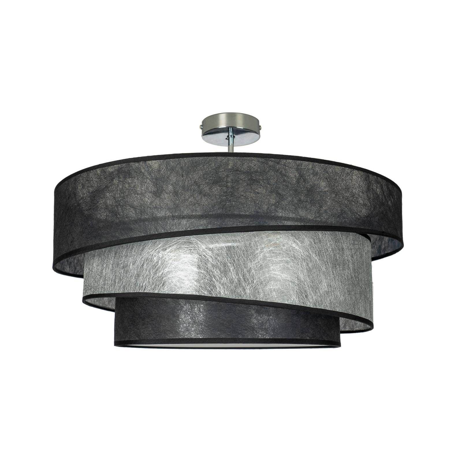 Lindby Ceiling Light Ayvira dimmable (Modern) in Black Made of Metal for e.g. Living Room & Dining (3 Light Sources, E27) from Ceiling lamp