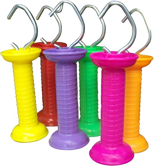 Wolseley Electric Fencing Gate Handle with Hook & Tension Spring Purple Amazon.co.uk