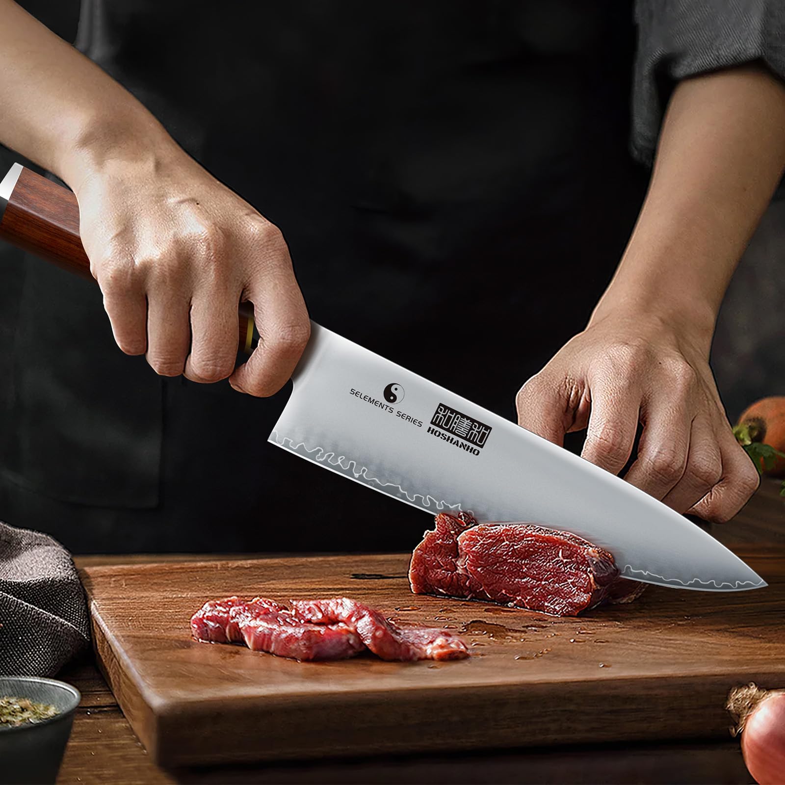 HOSHANHO 5-Piece Knife Set - Razor Sharp Kitchen Knives -2 HOSHANHO 5-Piece Knife Set - Razor Sharp Kitchen Knives -2
