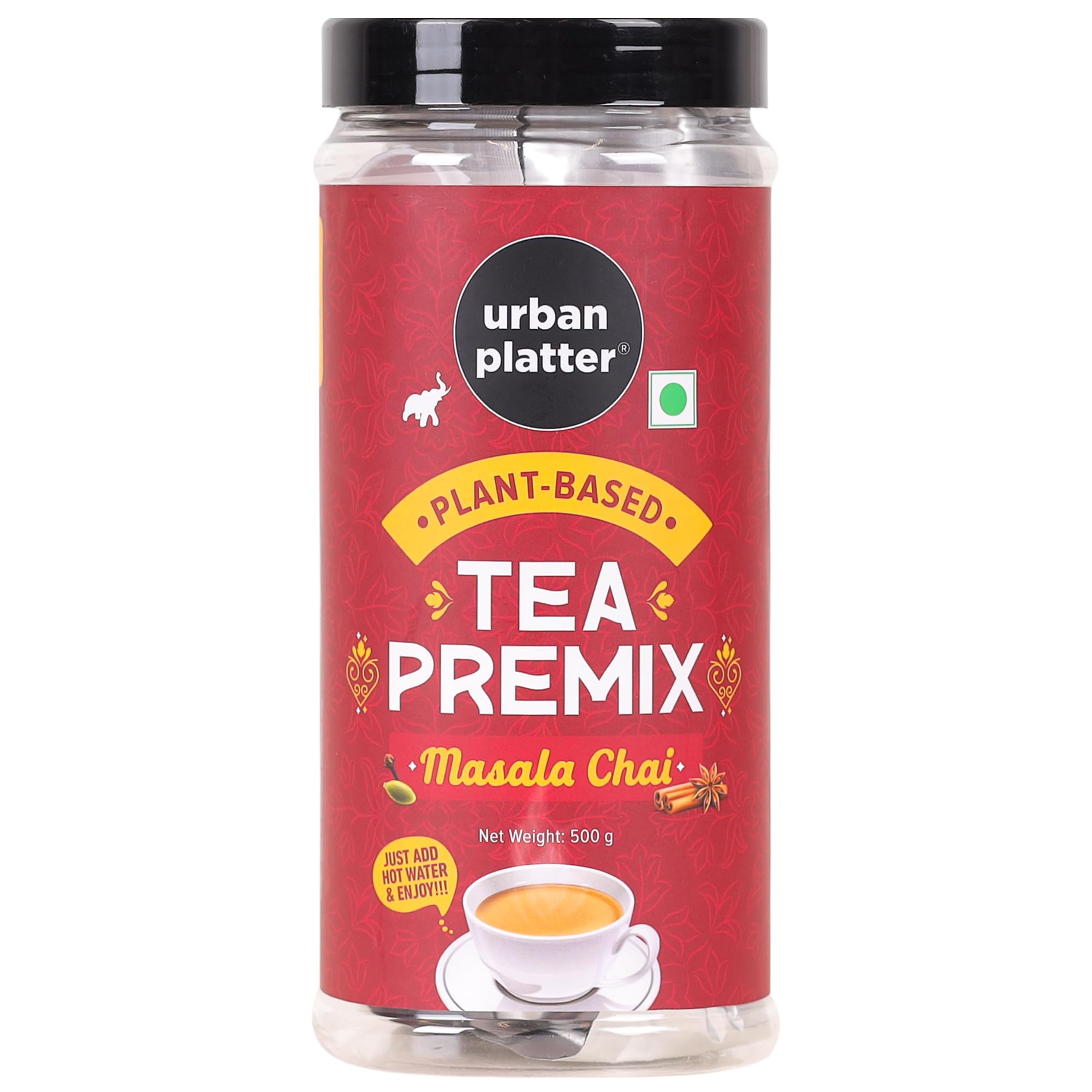 Urban Platter Tea Premix, Masala Chai, 500g / 18oz [Just Add Water, Masala Tea, Dairy-Free Instant Tea] (B07S4LPPSY) Amazon Price History, Amazon Price Tracker