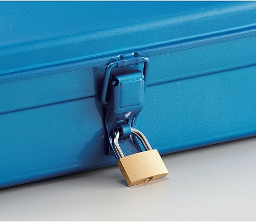 Miniatura 9 de TRUSCO Y-455-B Caja de herramientas angular, 18.7 x 6.8 x 7.0 pulgadas (18.622 x 6.811 x 6.988in), azul