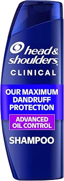 Head & Shoulders Clinical Oil Control Shampoo, for Stubborn Dandruff, 400 mL