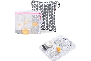 Damero Breast Pump Wet Dry Breast Pump Parts Bag