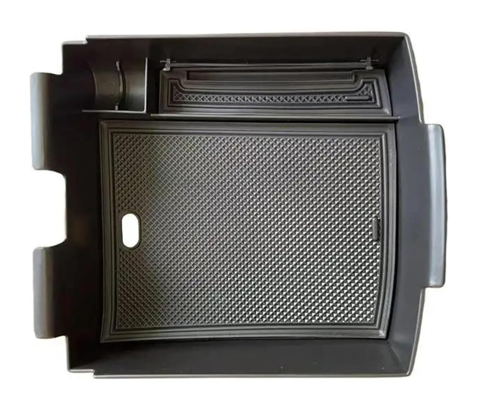 HCKCLMBMZW For Hyundai For Tucson 2025 2026 Armrest Under Storage Box Organizer Holder Tray Car Stowing Modification Accessories Car Armrest Center Console(Upper)