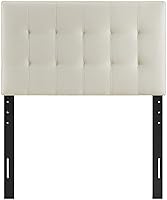 Vista 85 de Modway Lily Queen cabecero de cama de lino