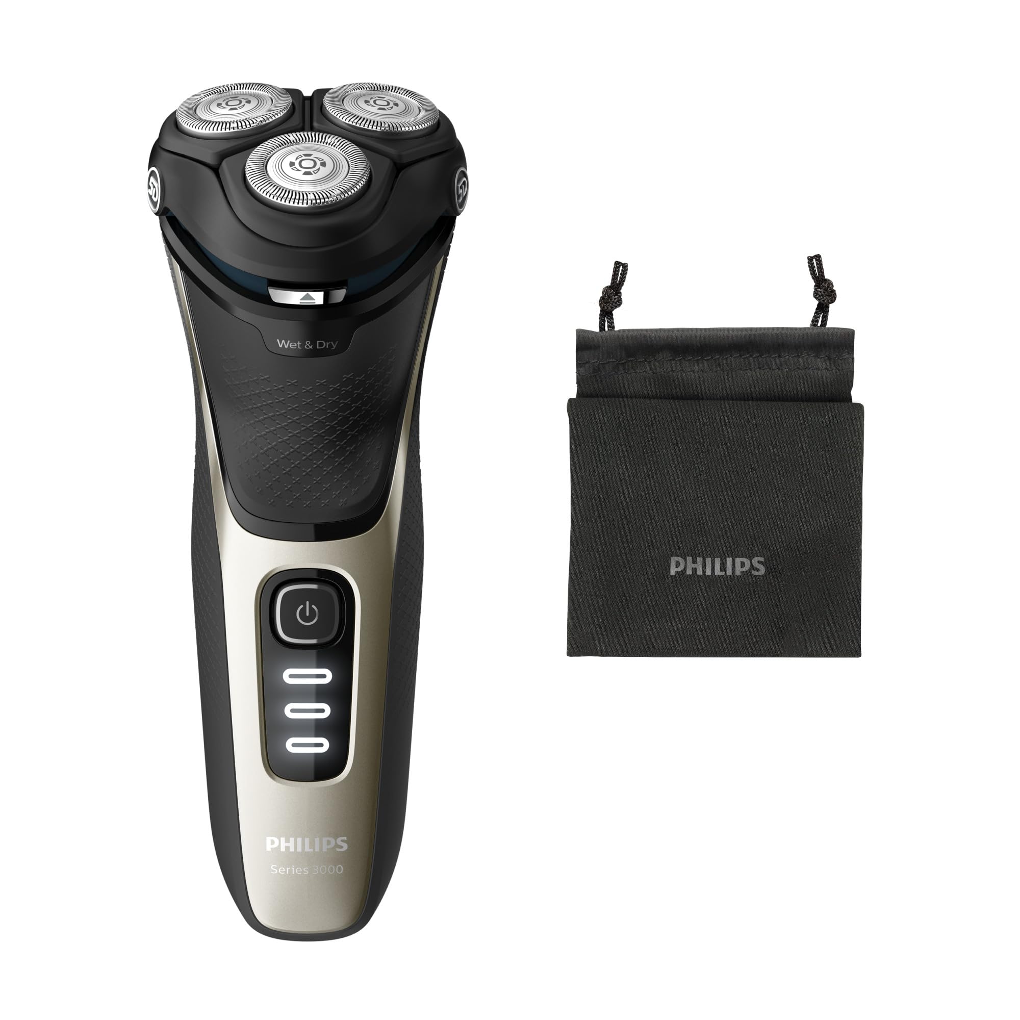 Philips Electric Shaver Series 3230, Wet & Dry with SkinProtect Technology & PowerCut blades, S3230/52