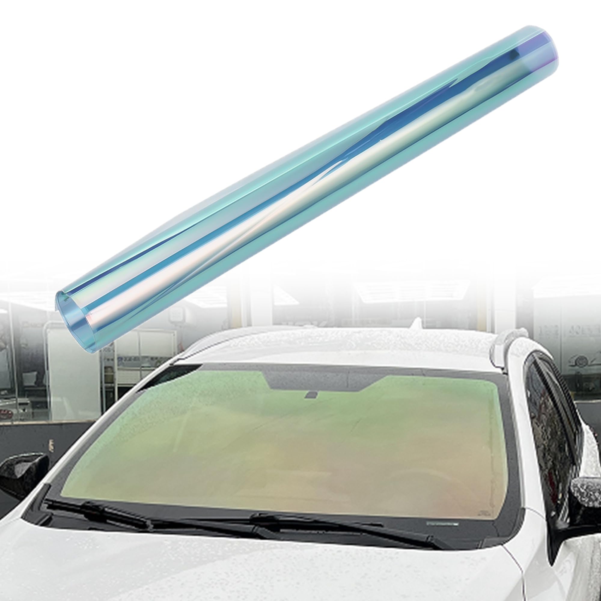 Amazon.com: AuMoHall Chameleon Green Colorful Car Front Window