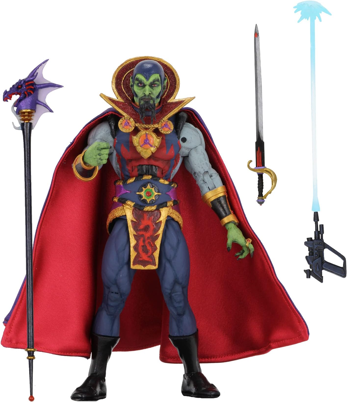 King Features ? Defenders of The Earth Series - Ming The Merciless - 7? Scale Action Figure