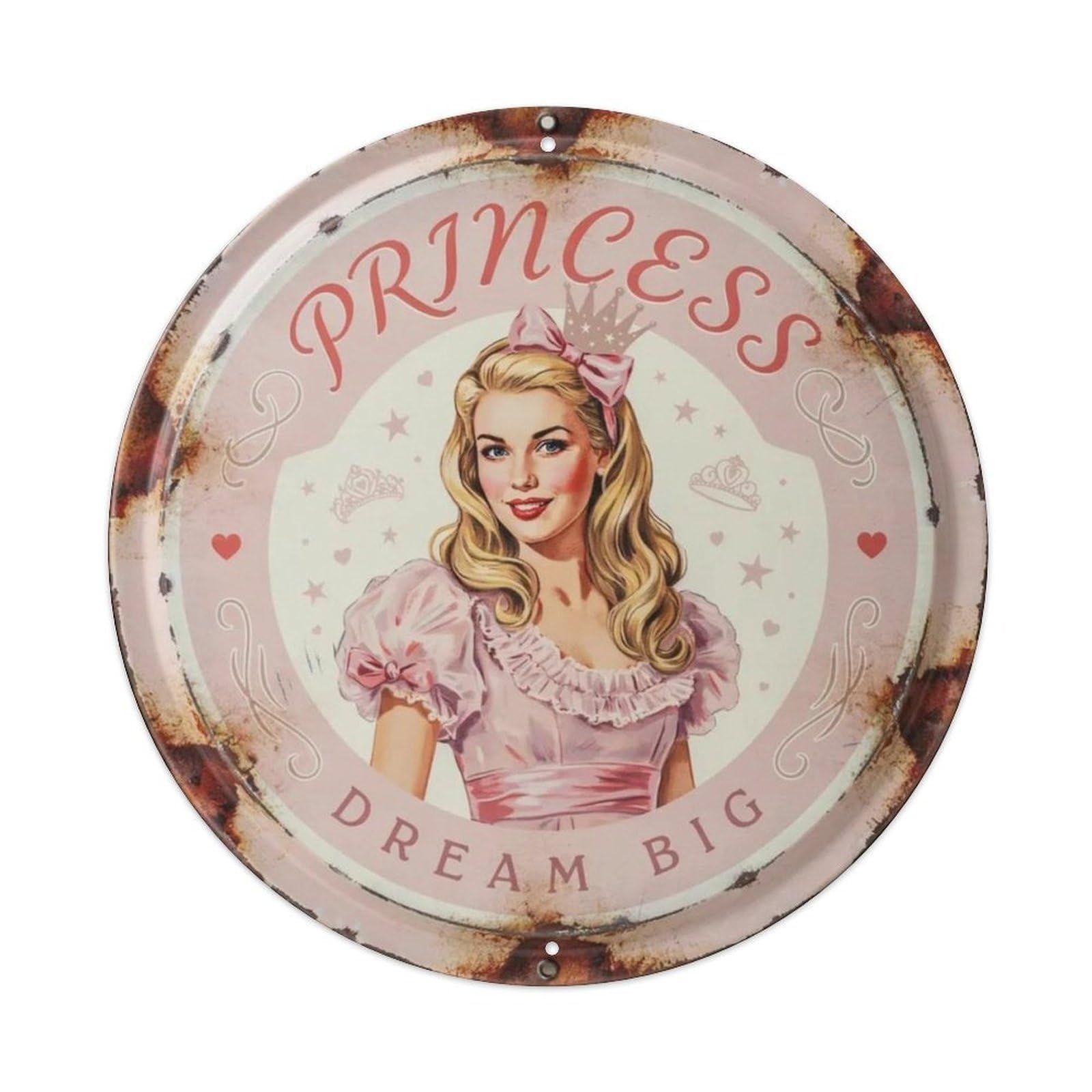 Vintage-Fairy-Tale Metal Tin Sign Plaque