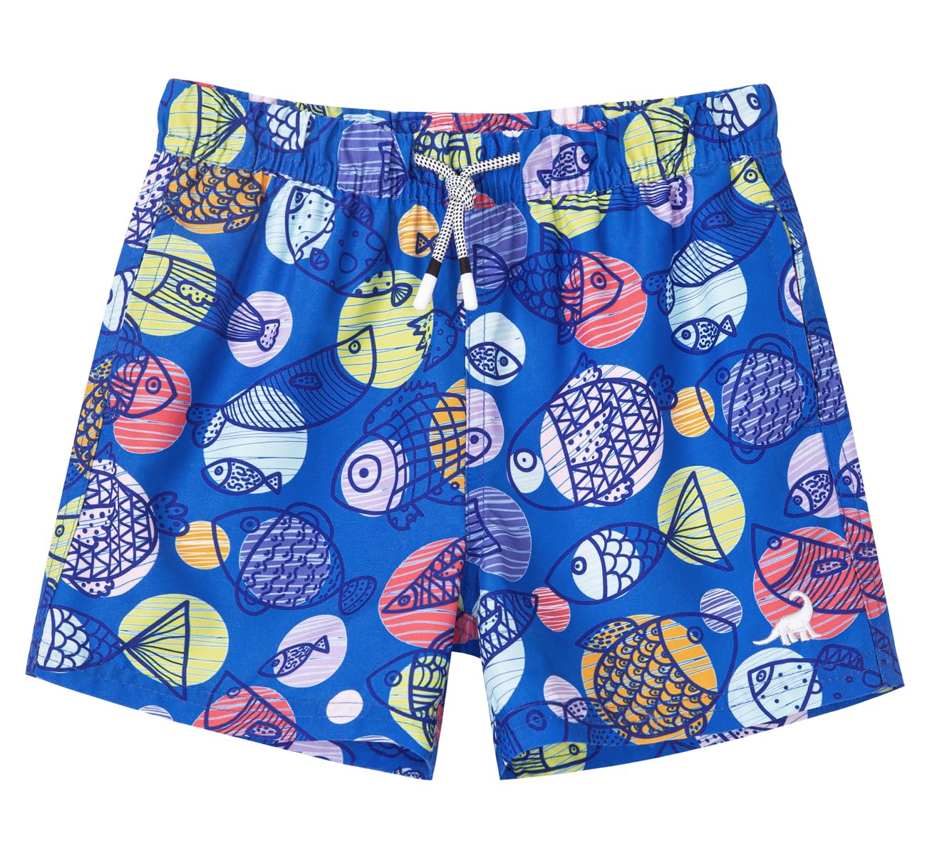 SURF CUZ Surfcuz Little Boys Swim Trunks UPF 50+ Toddler Beach Shorts Swimsuit Kids Quick Dry Swimwear