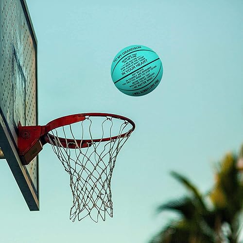 Miniatura 10 de K KENON Baloncesto personalizado grabado personalizado para hija, hijo, nieta, esposa, marido, cumpleaños que nunca perderás