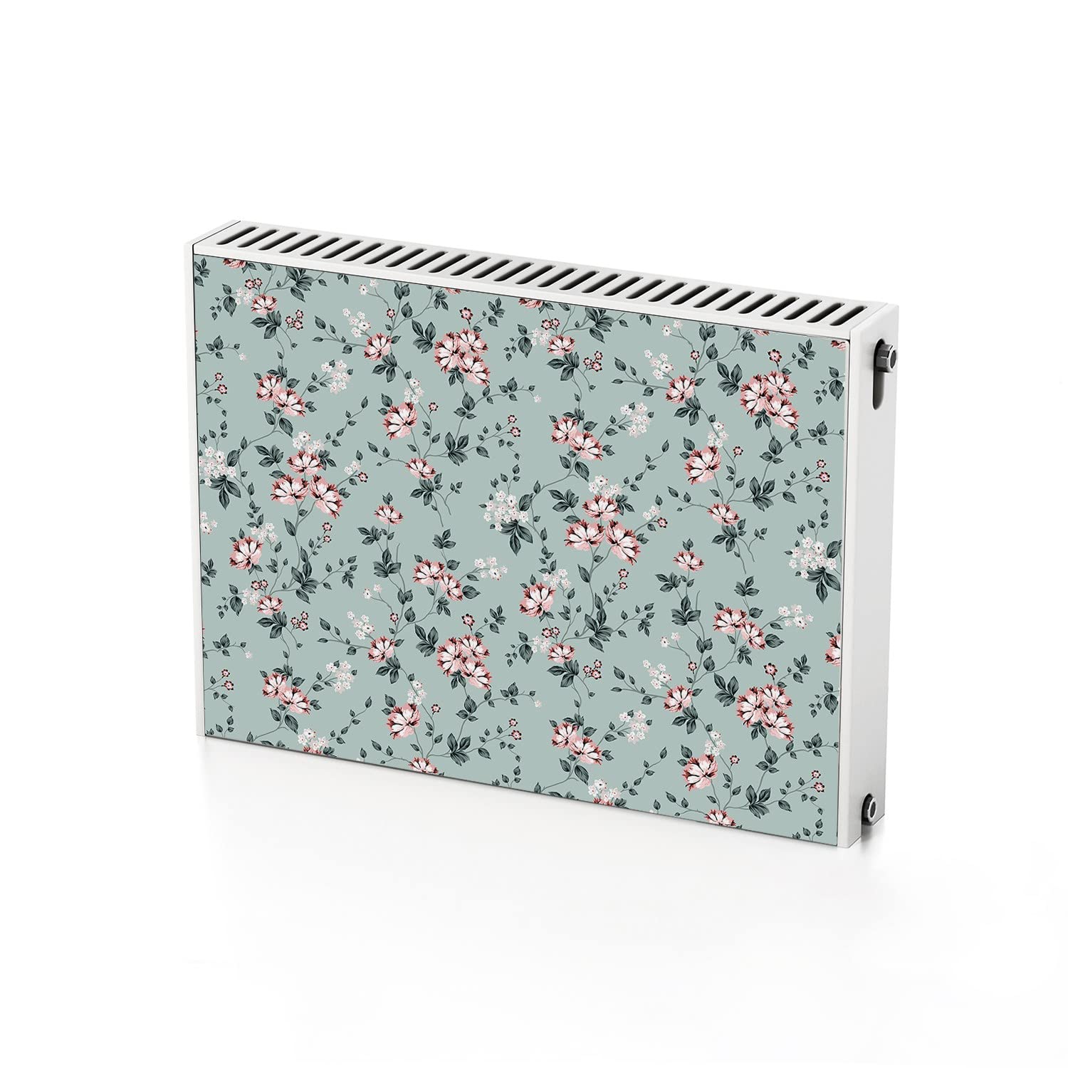 Autocollant de radiateur fleurs vintage 80x60 cm tapis magnétique