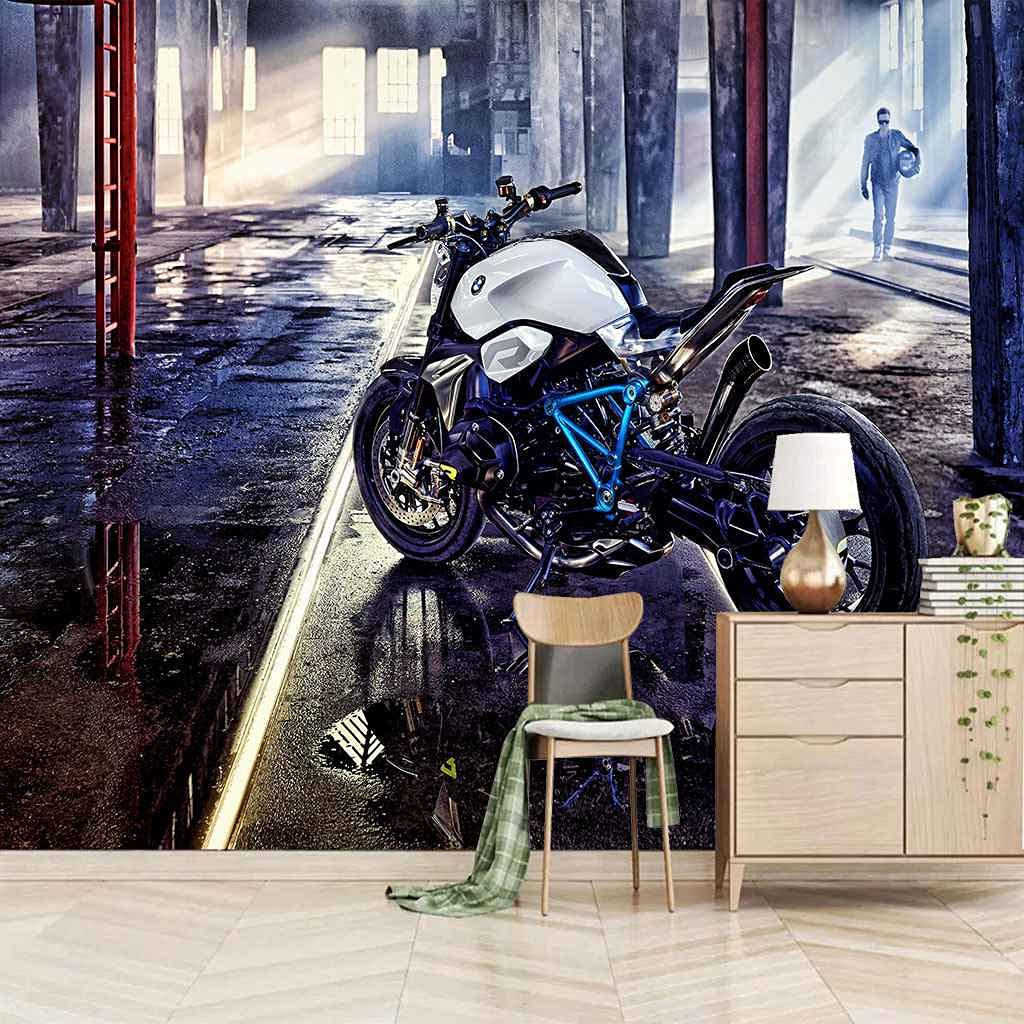 Papier peint photo 3D poster murales superbike décoration wallpaper moderne