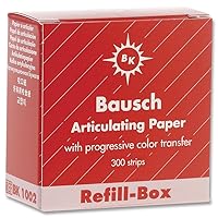 Vista 1 de Bausch Caja 200u (.008 ") Rojo Recambio de papel articulado bk-1002 (300)