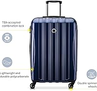 Vista 2 de Delsey Paris - Helium Aero - Maletas con laterales rígidos expandibles con ruedas giratorias, Rojo ladrillo