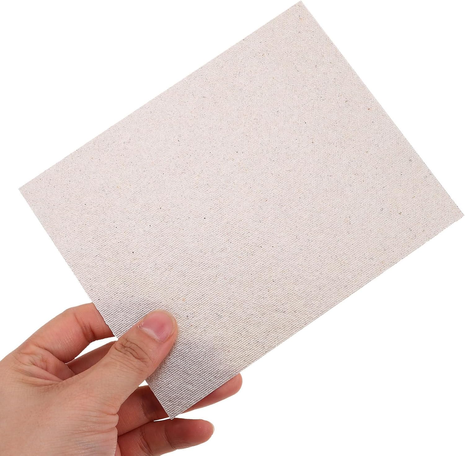 8pcs Universal Mica Insulation Sheet for Microwave Oven Repair High Temperature Resistant Silver Mica Paper Plate Compatible Microwave Oven and Fan Heater Sturdy Heat Resistant