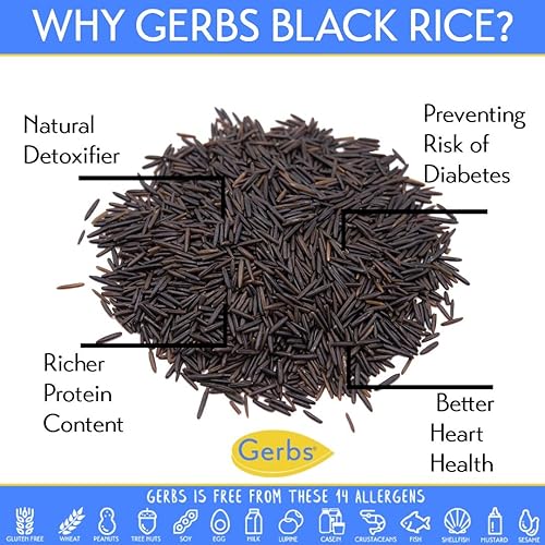 Vista 3 de Mezclas de arroz por Gerbs–Top 10 sin alergénos–Natural– orgánico y sin OMG