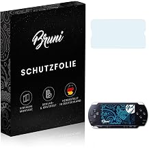Bruni Screen Protector compatible with Sony PSP-1000 Display Protector Film, crystal clear Protective Film 2X
