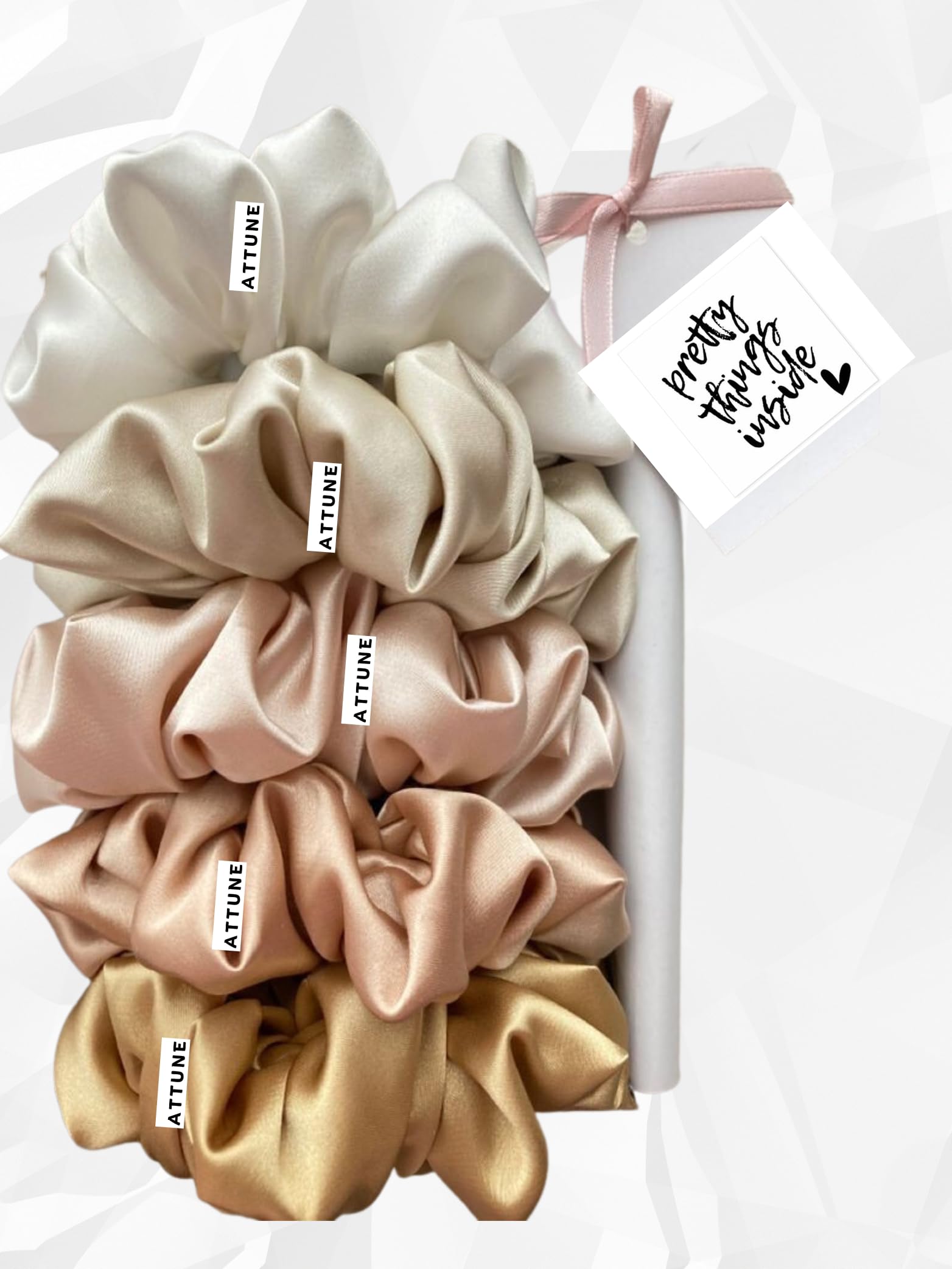 See full amazon price history chart for Attune® Satin Silk Scrunchies for Women and Girls – Large Fluffy Scrunchy Hair Bands, Elastic Ponytail Holders, Rubber Band Hair Ties, Womens Hair Accessories (Serenity) Attune® Satin Silk Scrunchies for Women and Girls – Large Fluffy Scrunchy Hair Bands, Elastic Ponytail Holders, Rubber Band Hair Ties, Womens Hair Accessories (Serenity) (B0C7P8L44N) Amazon Price History, Amazon Price Tracker