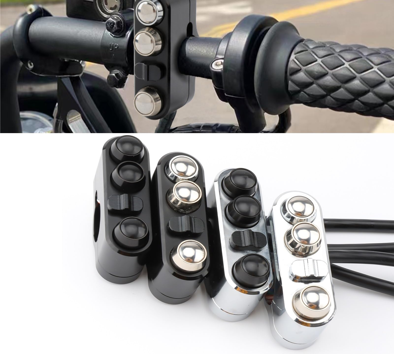 Accessori per motociclette Interruttori Di Comando Del Manubrio Della Moto Motociclette interruttori