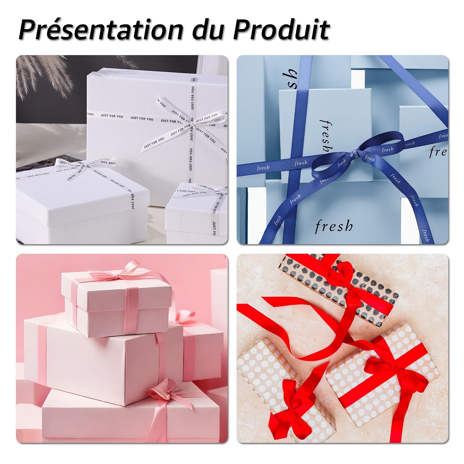 Cruxer Lot de 40 TZE-RW34 Compatibles avec P-Touch Doré sur Rouge 12 mm
