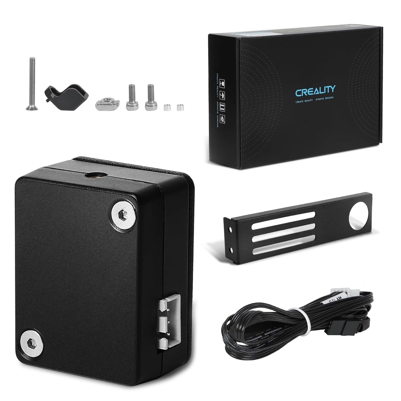 Official Creality Ender 3 V3 SE Filament Runout Sensor, Smart Filament Sensor Break Detection Module Detector Upgrades Feeding Detection for Creality Ender 3 V3 SE/Ender 3 V3 KE 3D Printers