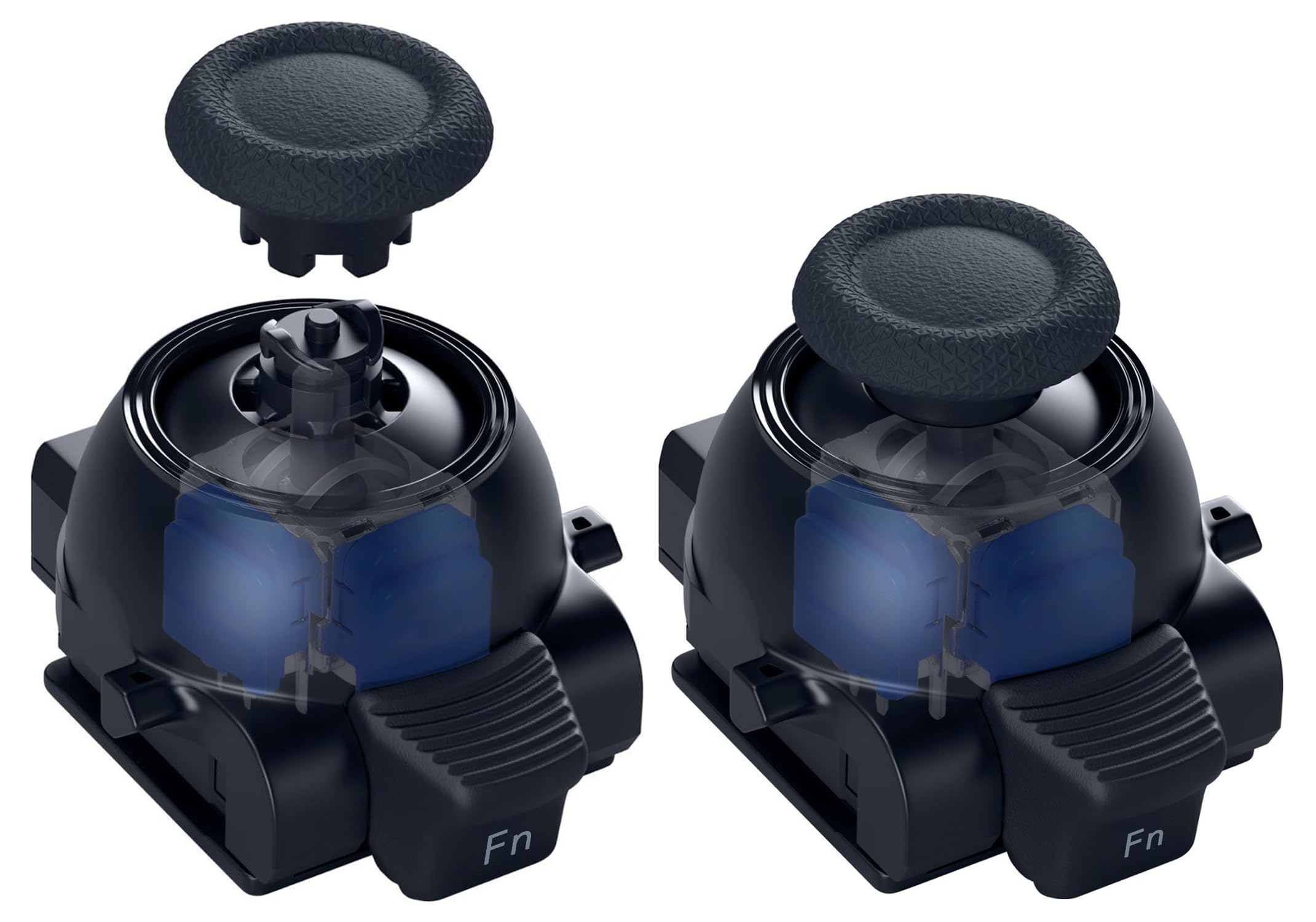 TMR Stick Module for Dualsense Edge Controller for PS5 – 2 PCS, Drift-Free, High-Sensitivity, Plug & Play MP3 Player