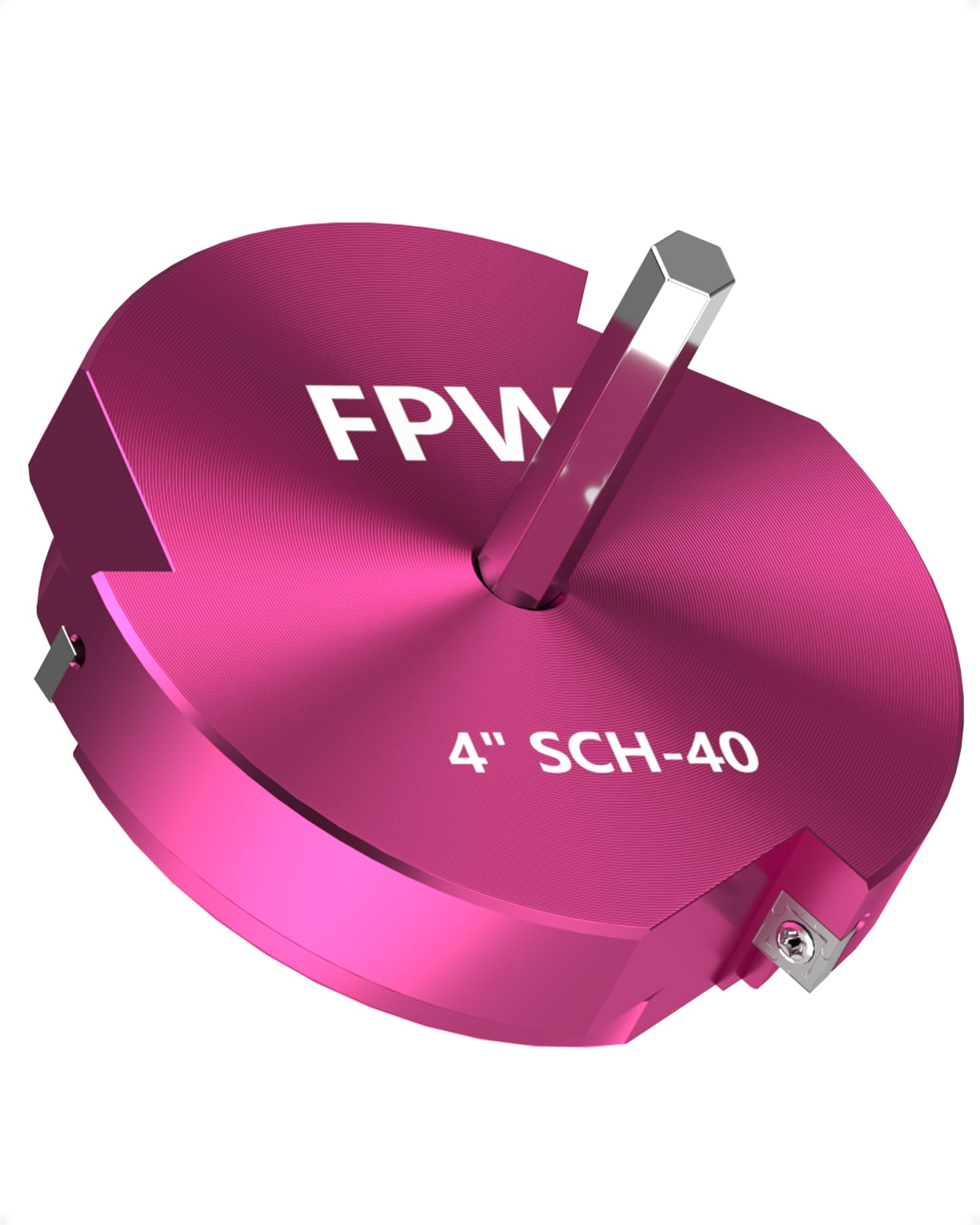FPW Triple Inserts PVC Pipe Reamer - 6x Faster! -1