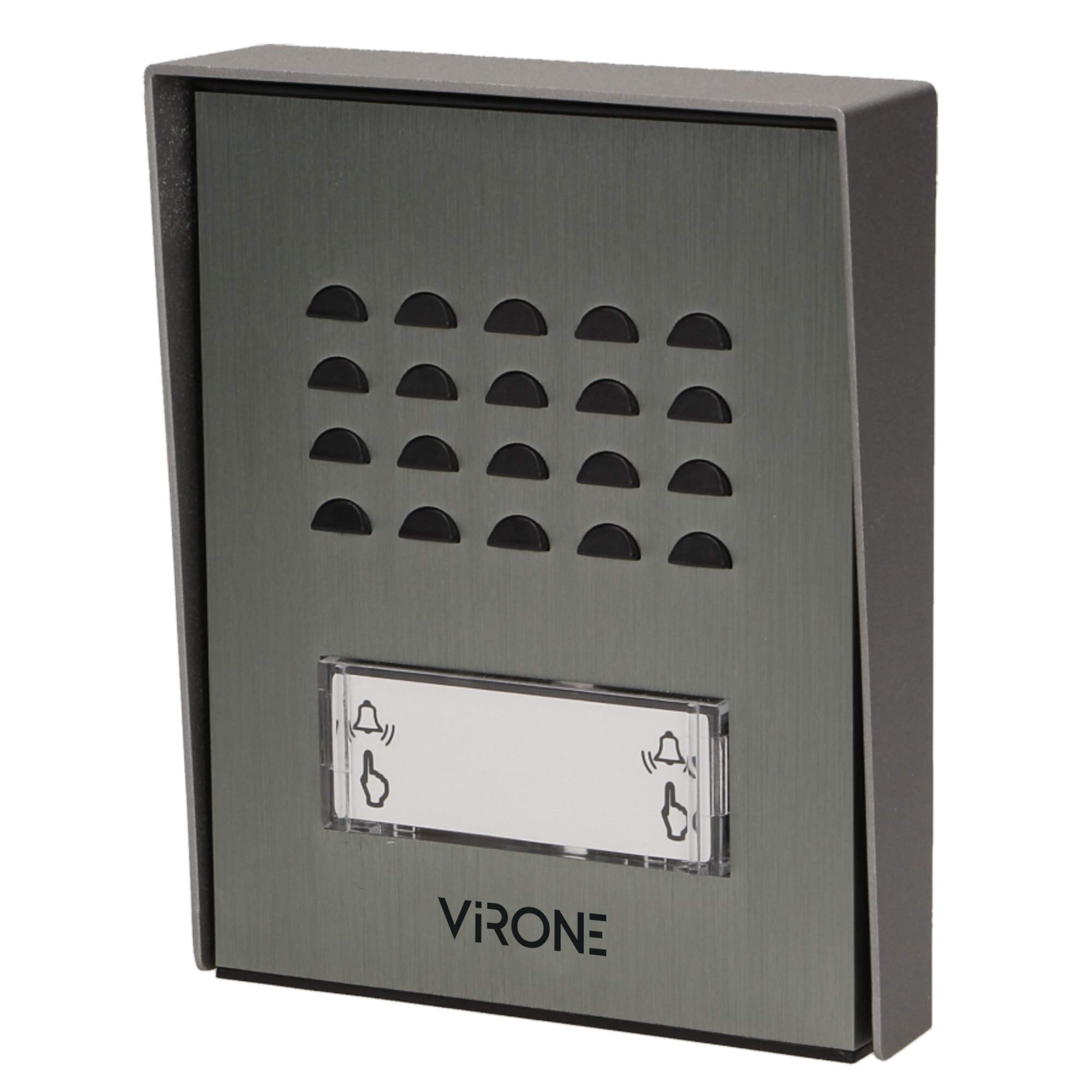 Virone DP-12 Citofono 2 Fili Da Parete LUPI 2 Fili 230V AC Retroilluminazione Cognome (unifamiliare)