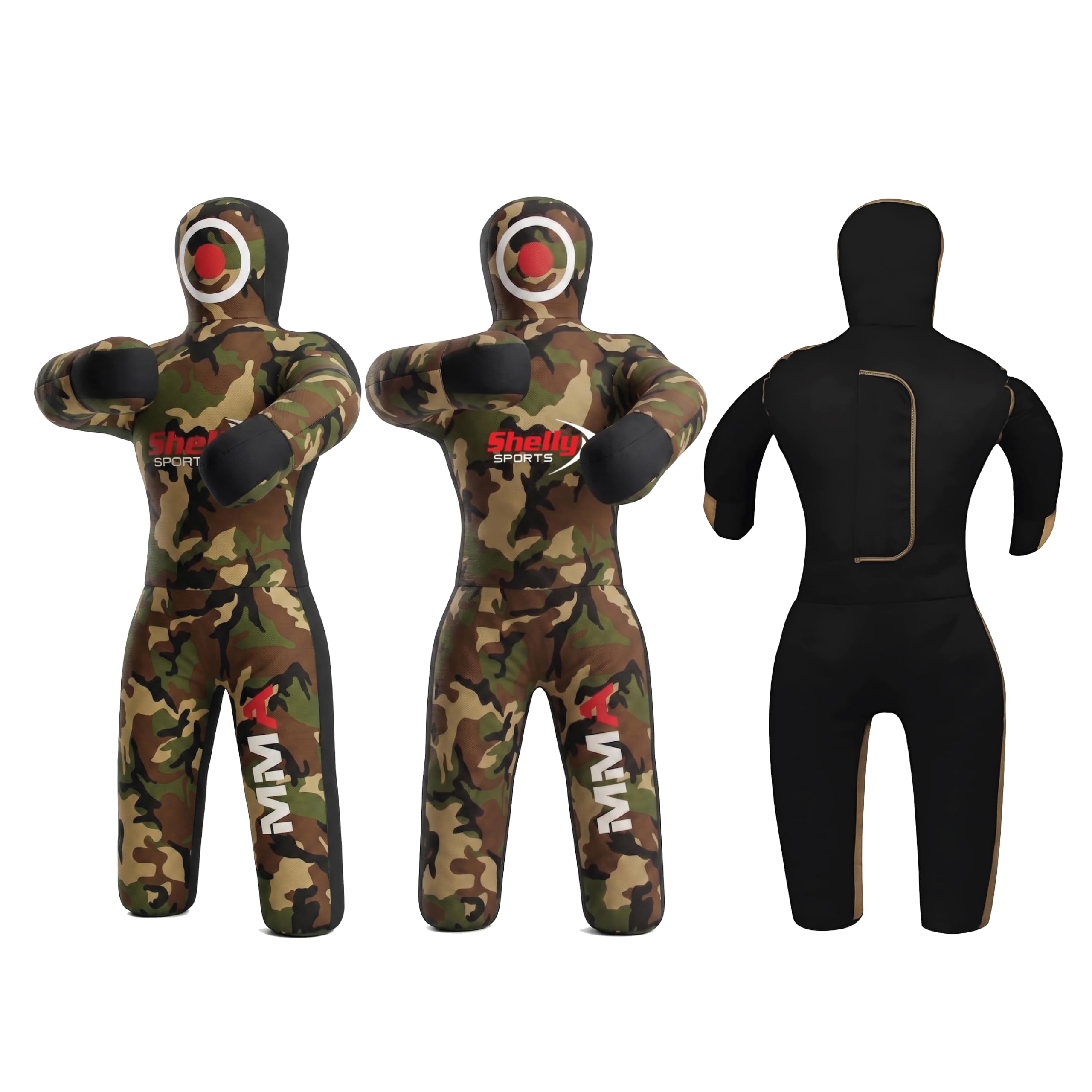 Shelly MMA Grappling Dummy für Kinder, BJJ Boxsack, Wrestling Buddies, brasilianischer JIU Jitsu, Stehpositions-Attrappe, Kampfsport, Boxen, Karate, Training, Schnuller – ungefüllt