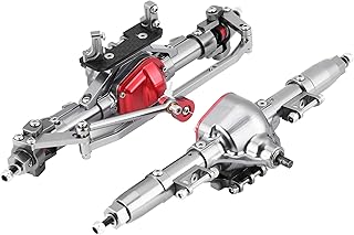 Car Axles, Aluminium Alloy Front Rear Portal Axles for SCX10 AXIAL RC4WD D90 1:10 Crawler Model Car Accessory Eco-Friendly Durable and Not Easy to Deform