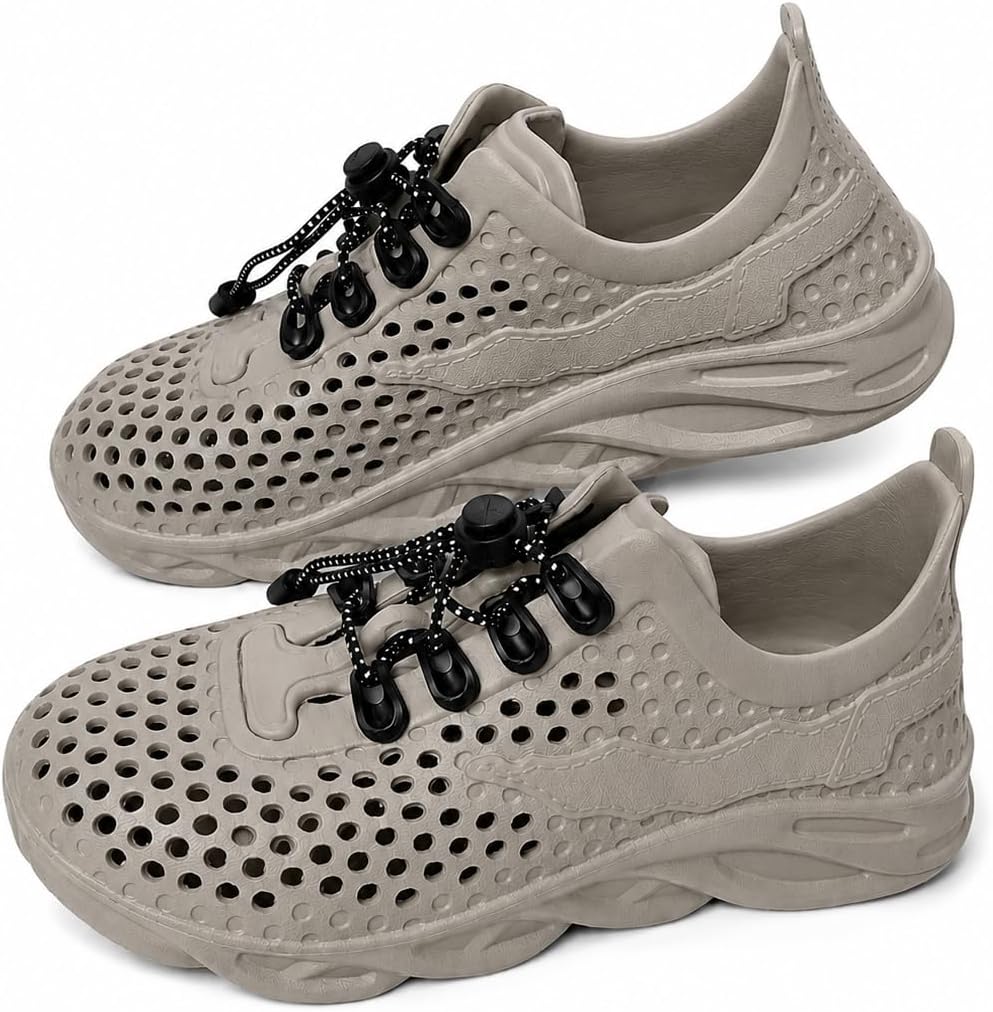 Eno Unisex EVA Garden Clogs – Lightweight Breathable Slip-On Shoes with Adjustable Lace, Comfortable Casual Footwear for Indoor & Outdoor Use