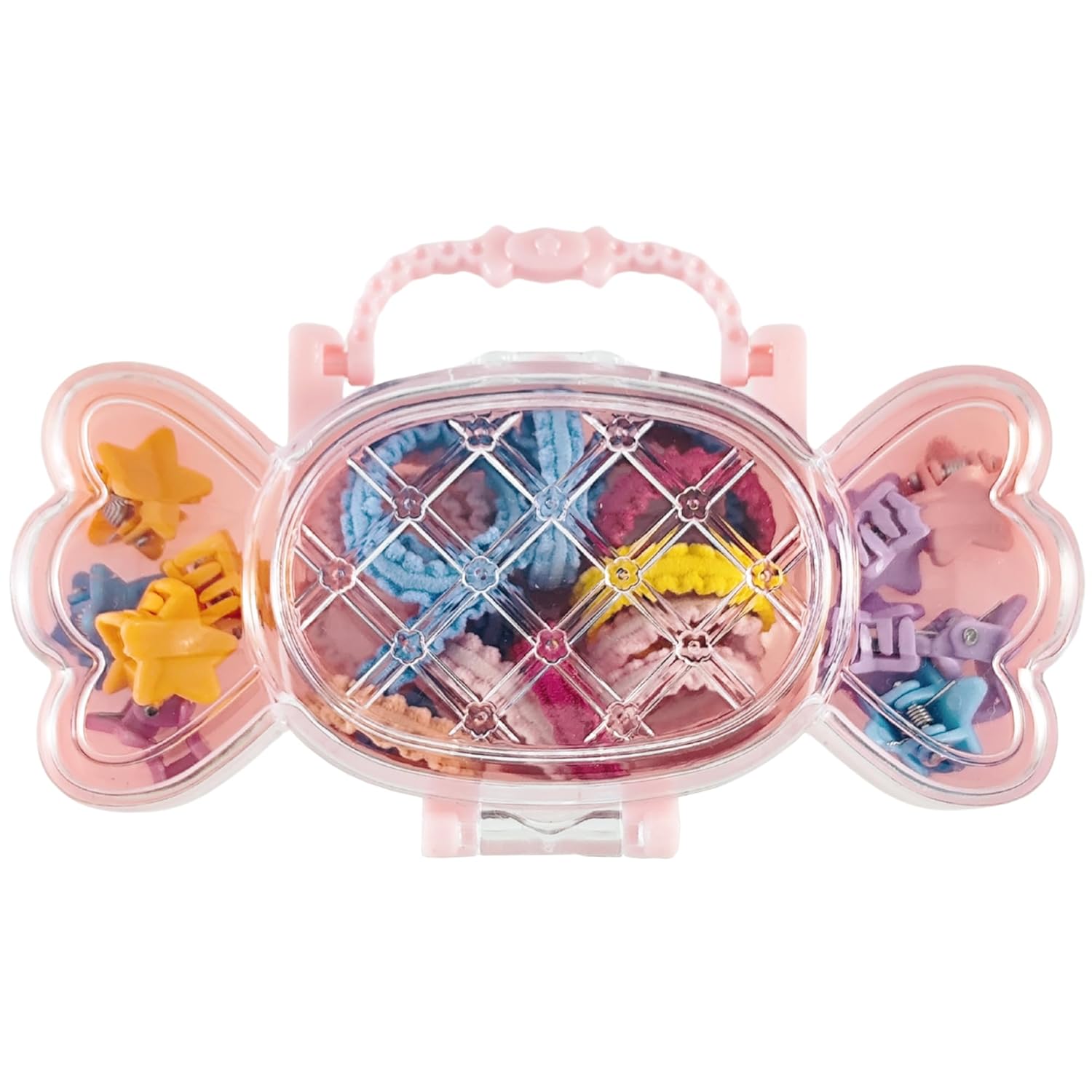 Presilha de Cabelo Infantil, Acessórios Para Cabelo Infantil, 25 Peças. Prendedor de Cabelos. Kit Para Penteado. São Perfeitos para Deixar o Penteado das Crianças Ainda Mais…