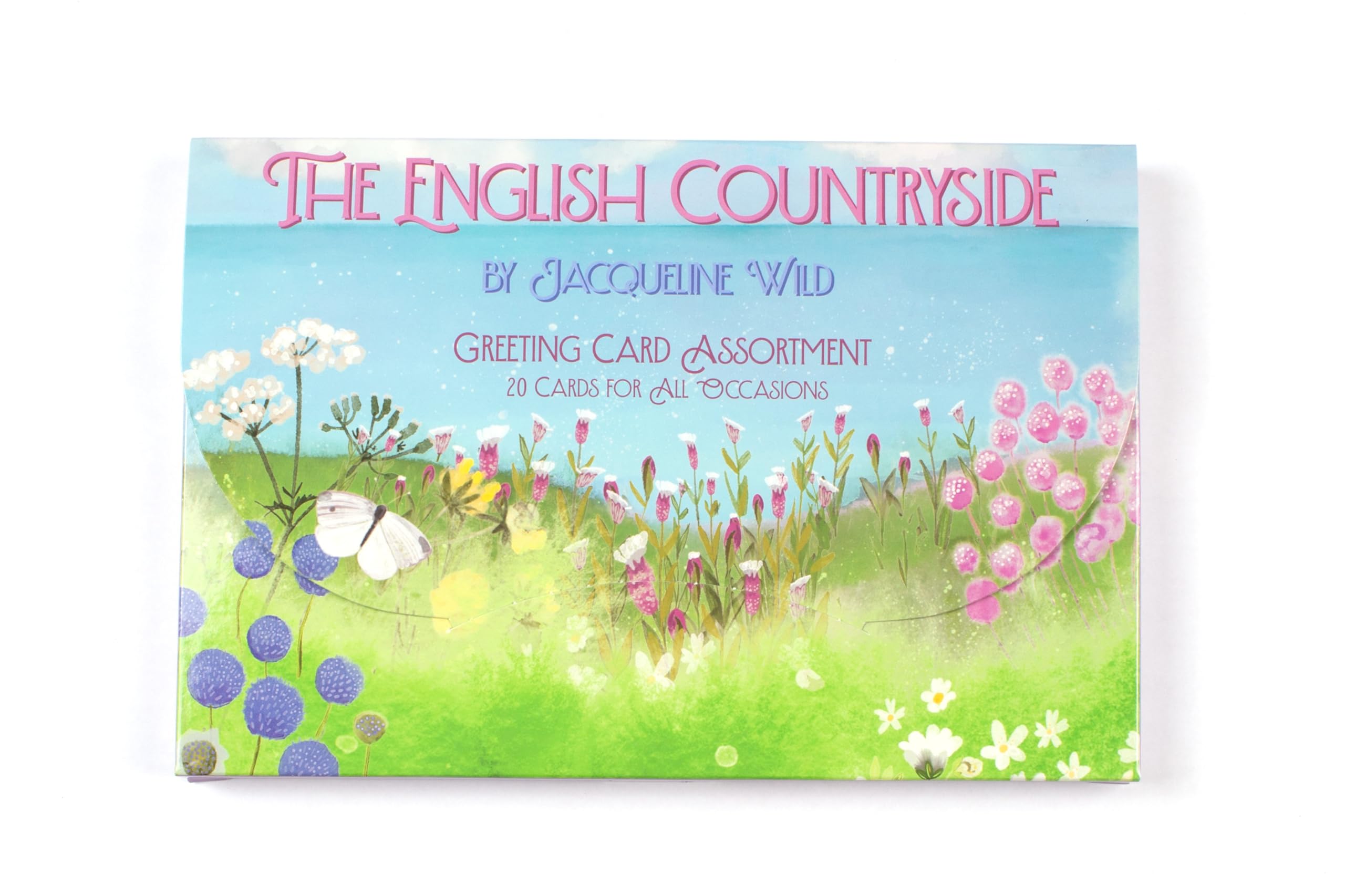 Leanin' Tree, The English Countryside, tarjetas en blanco y sobres, caja surtida de tarjetas de felicitación, tarjetas surtidas, caja de tarjetas (20 tarjetas, 22 sobres)