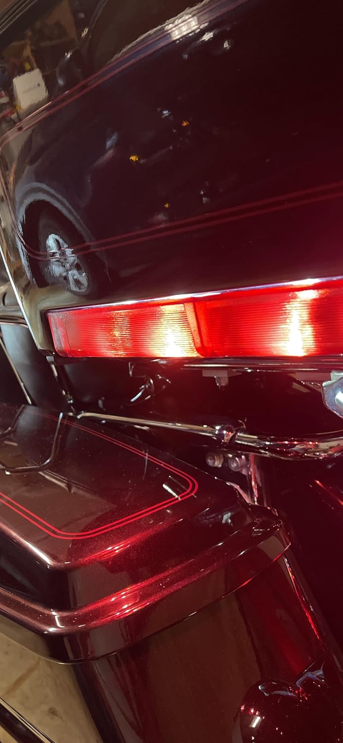 Replacement Side Light Lens Covers for Harley Davidson Tour Pack