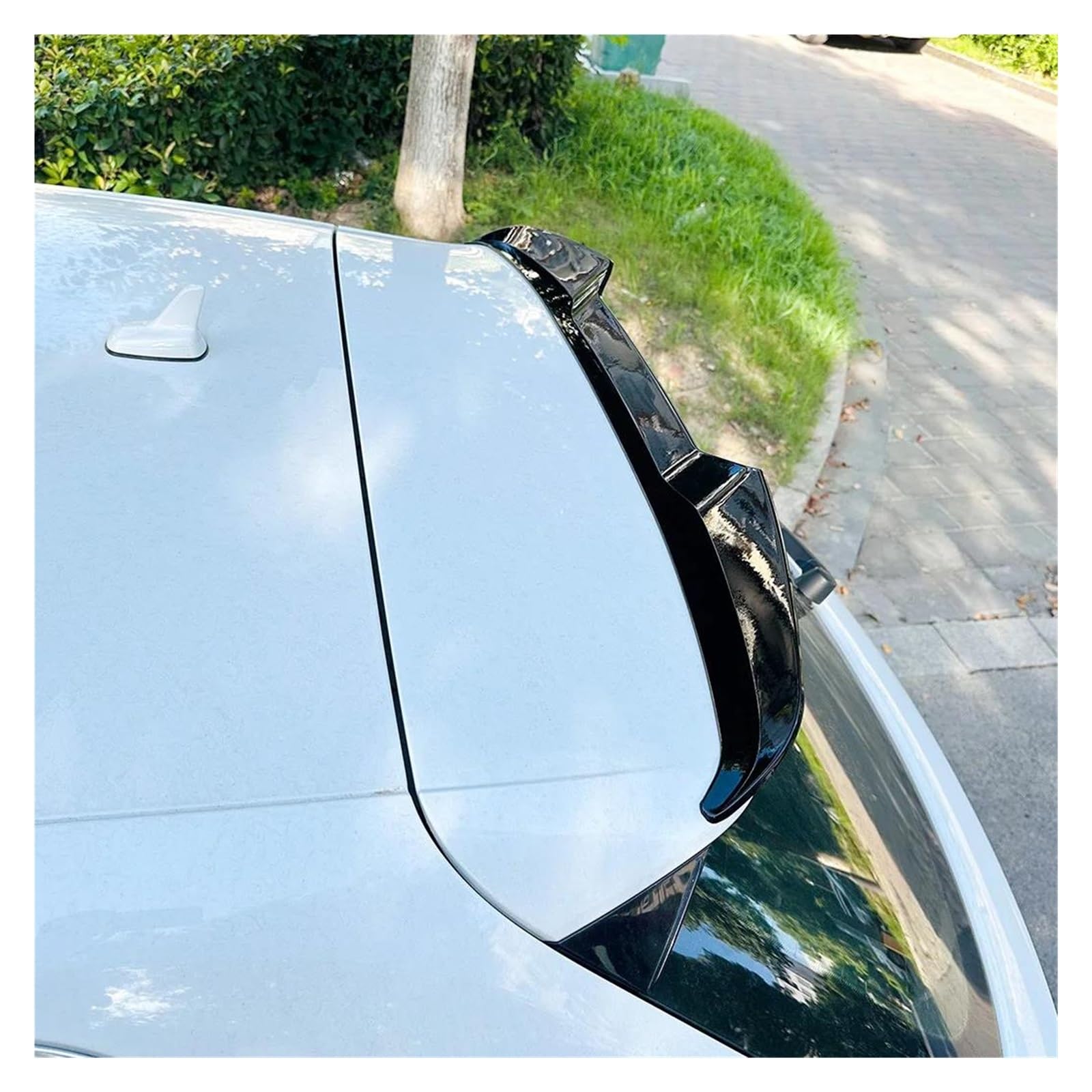Spoiler Carrozzeria Per A3 S3 Sportback 8V Facelift 2016-2019 Spoiler posteriore per tetto per Decorazione Tuning Alettone Spoiler Posteriore(Nero lucido)