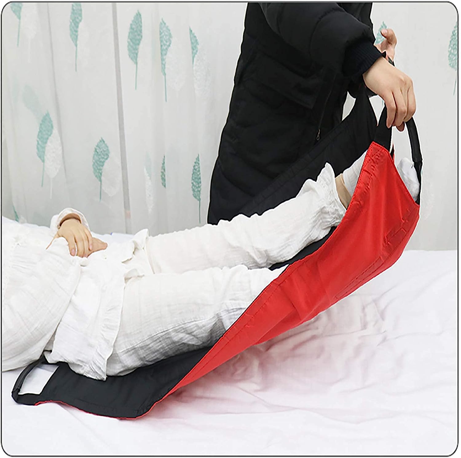 Cinturón de transferencia de seguridad para pacientes con almohadilla de cambio de marchas médica, cinturón de transferencia de eslinga para pacientes, cinturón de hemiplejia con cinturón de camb